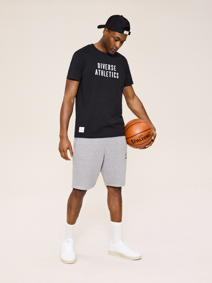 Men's shorts ATH SH W425 - gray melange