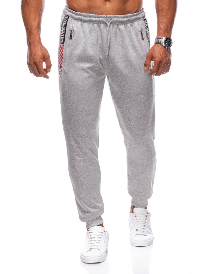 Men's sweatpants P1485 - grey