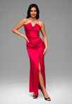 Evening dress LA-OM-DLR079 - red