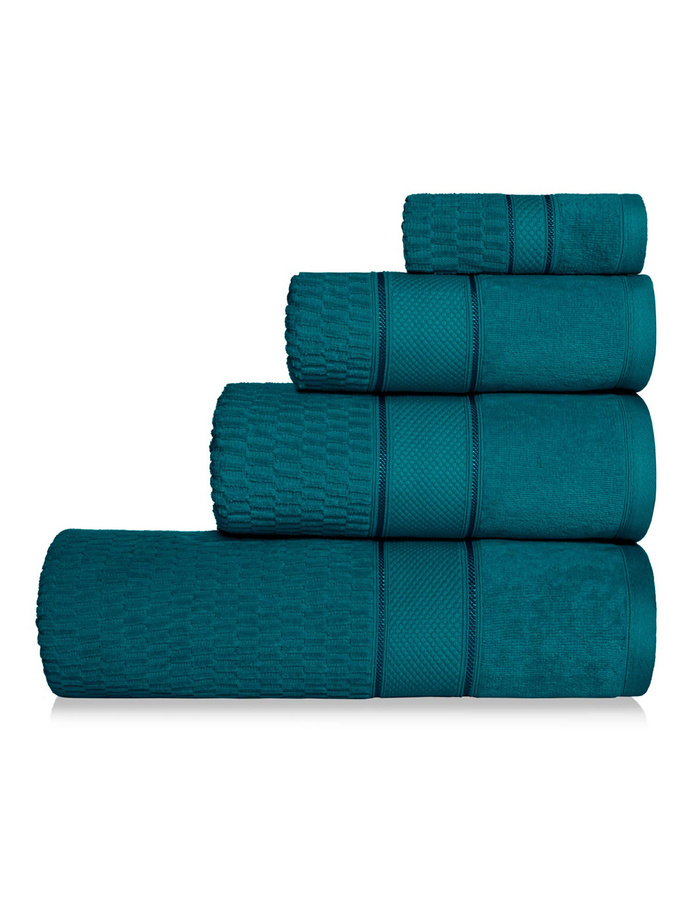 Towel Peru A614 - dark turquoise