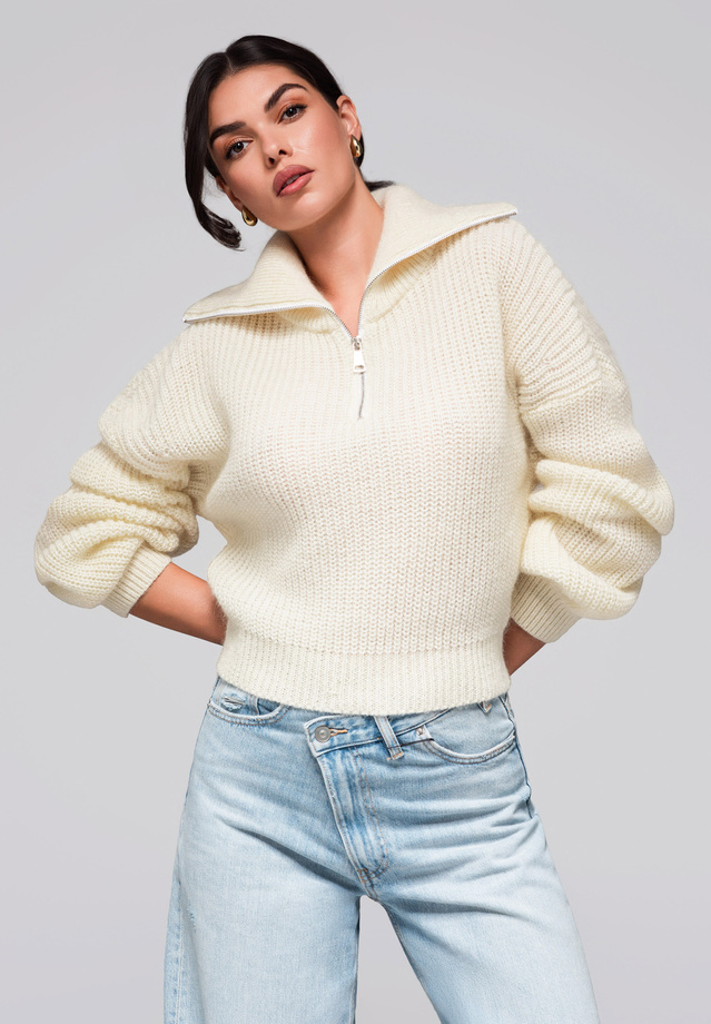 Sweter damski LW-SWSW-0114 - ecru