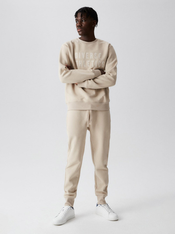 Men's sweatshirt ATH C 223 B1570 - sand