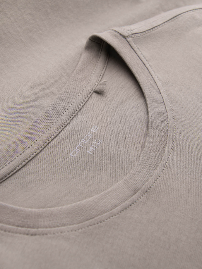 Men's motorcycle style printed t-shirt - ash V3 OM-TSPT-0125