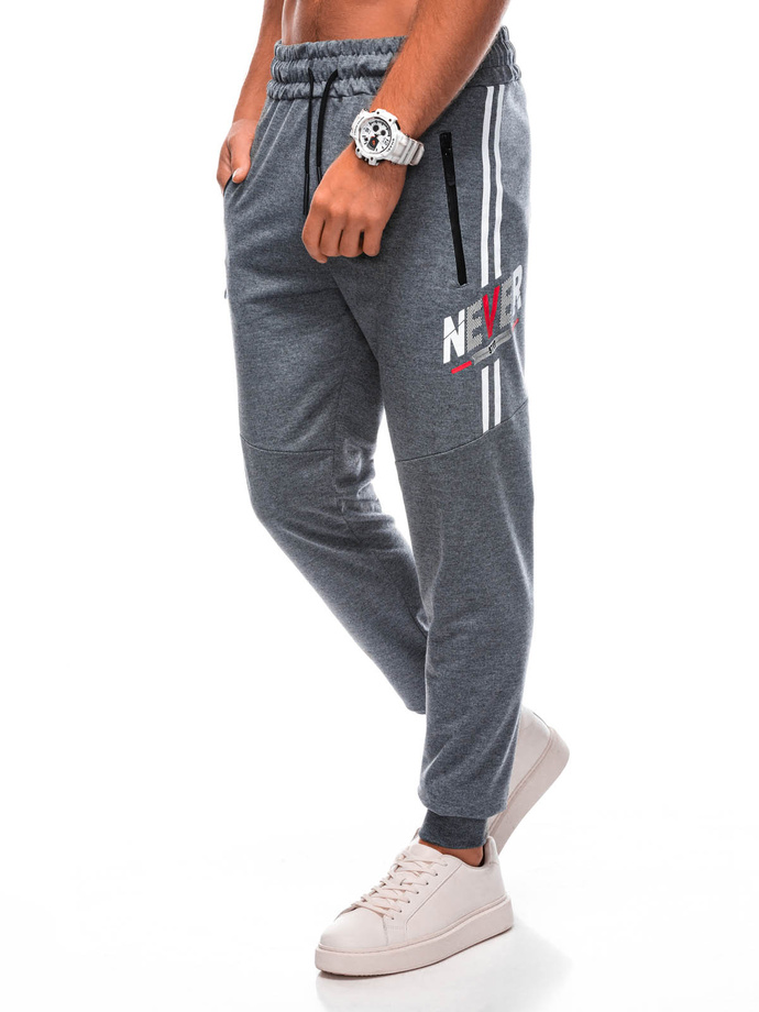 Men's sweatpants P1498 - grey