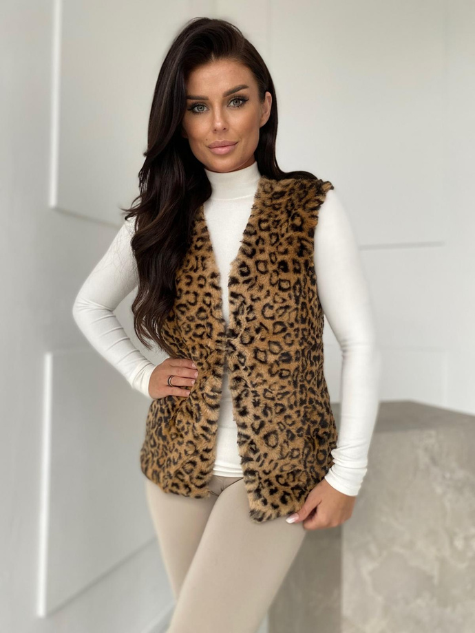 Women's vest VLR011 - beige