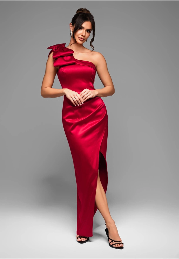 Evening dress LA-OM-DLR028 - red