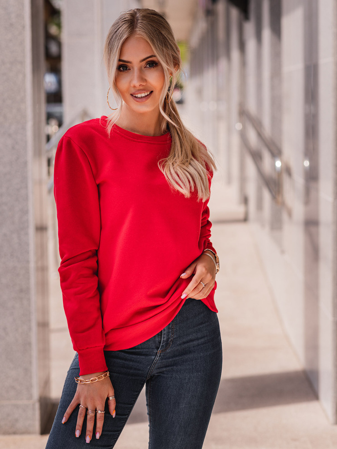 Women's sweatshirt TLR001 - red