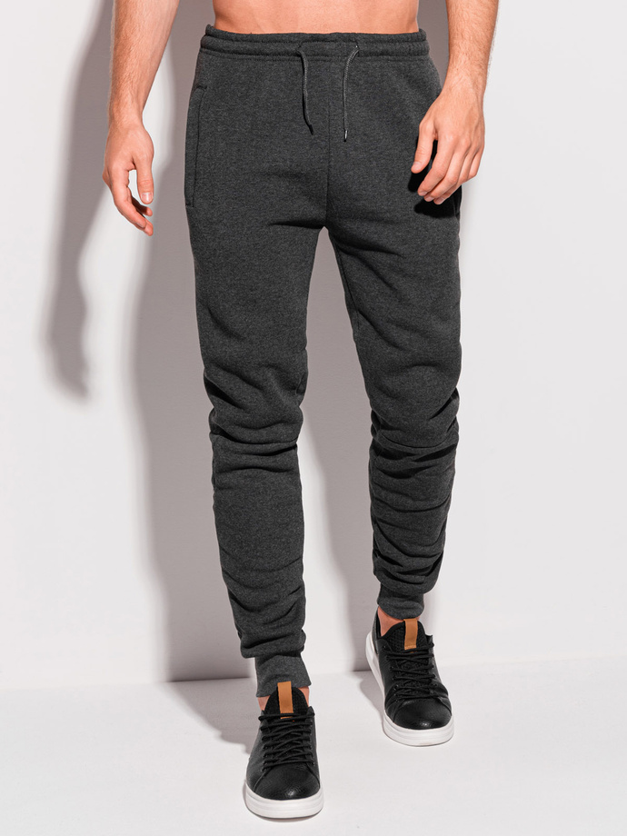 Men's sweatpants P1282 - dark grey