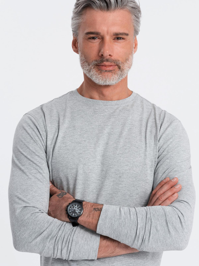 Zestaw longsleeve męski z długim rękawem 2-pak - mix V1 Z43