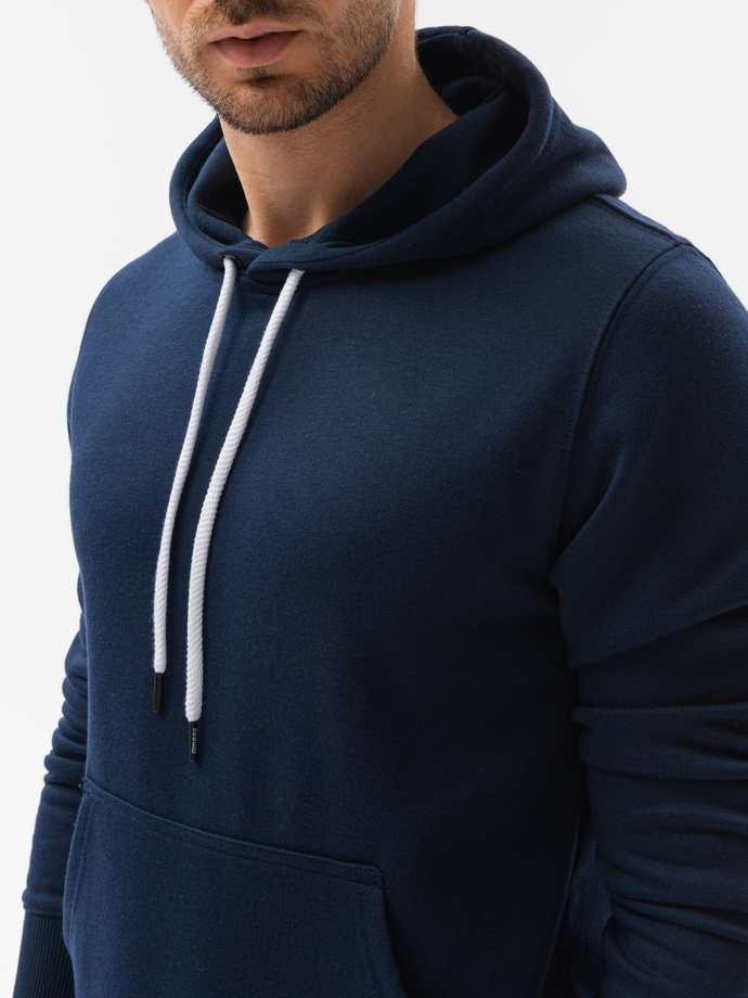 Men's hooded sweatshirt - navy V B979