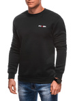 Men's hoodless sweatshirt B1706 - black