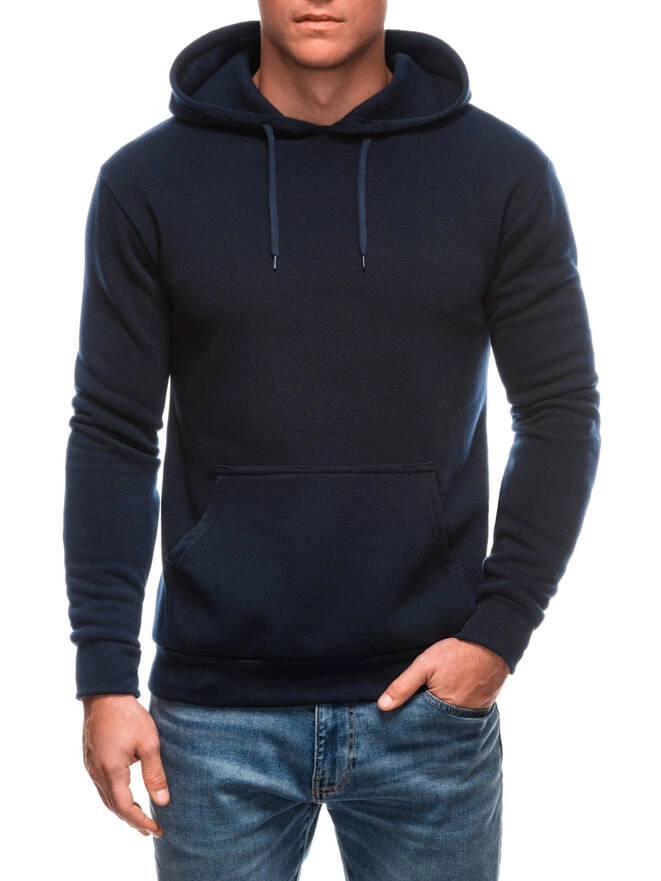 Men's hoodie B1691 - navy blue
