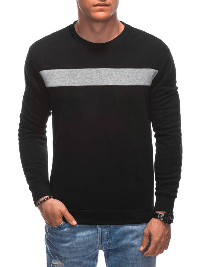 Men's sweatshirt B1598 - black