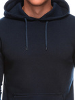 Men's hoodie B1691 - navy blue