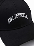 Men's baseball cap H174 - black