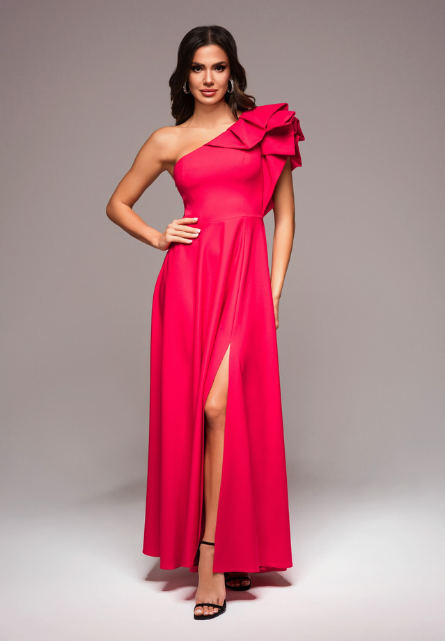Evening dress LA-OM-DLR020 - red