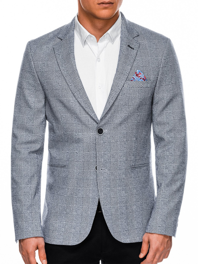 Men's casual blazer jacket - navy M92