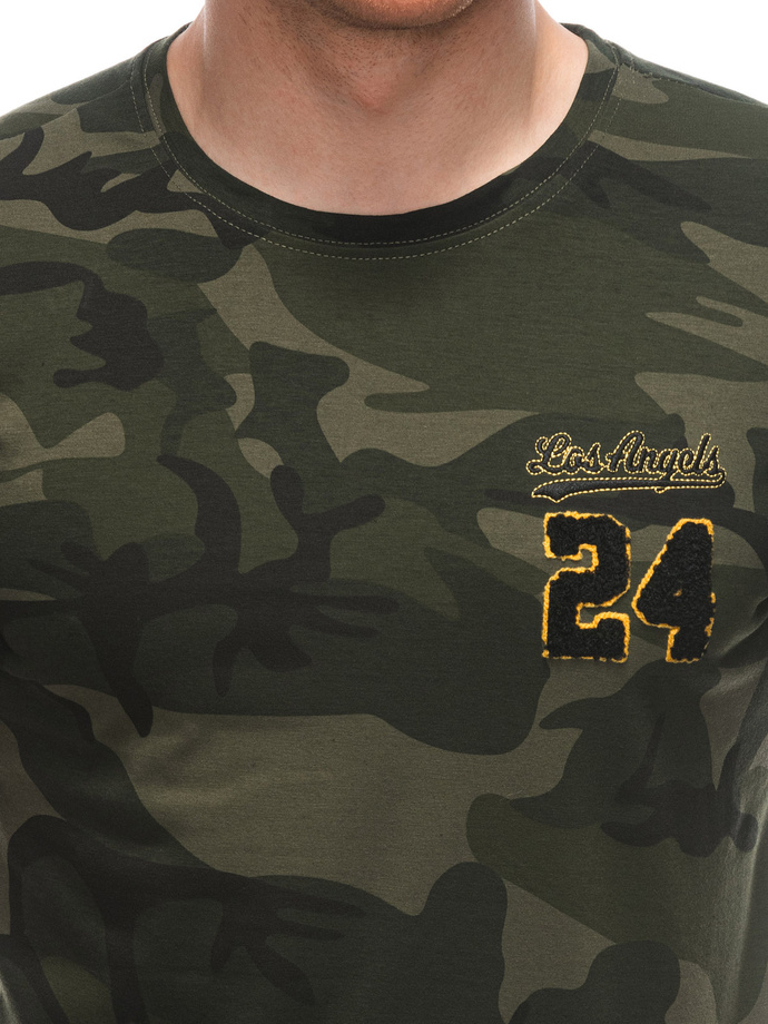 Men's t-shirt S1926 - khaki