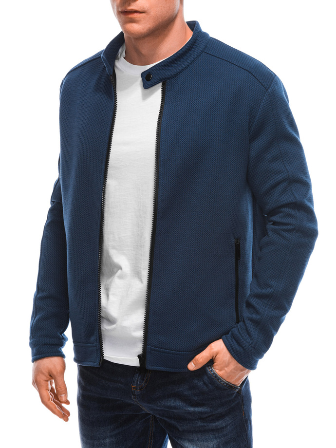 Men's transitional jacket EM-JANP-0100 - navy blue V5