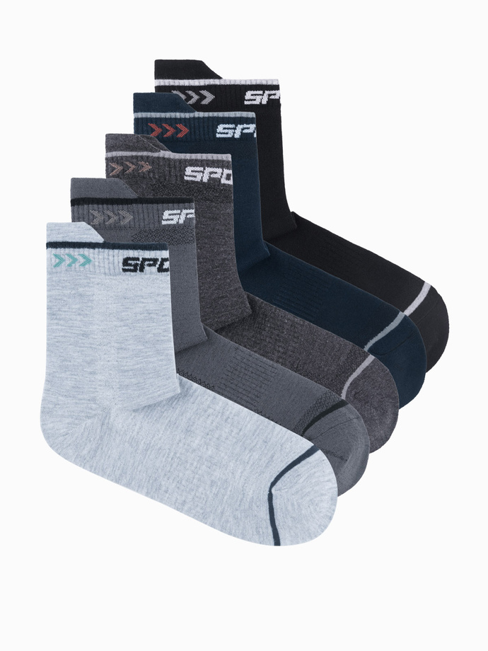 Men's socks U517 - mix 5-pack