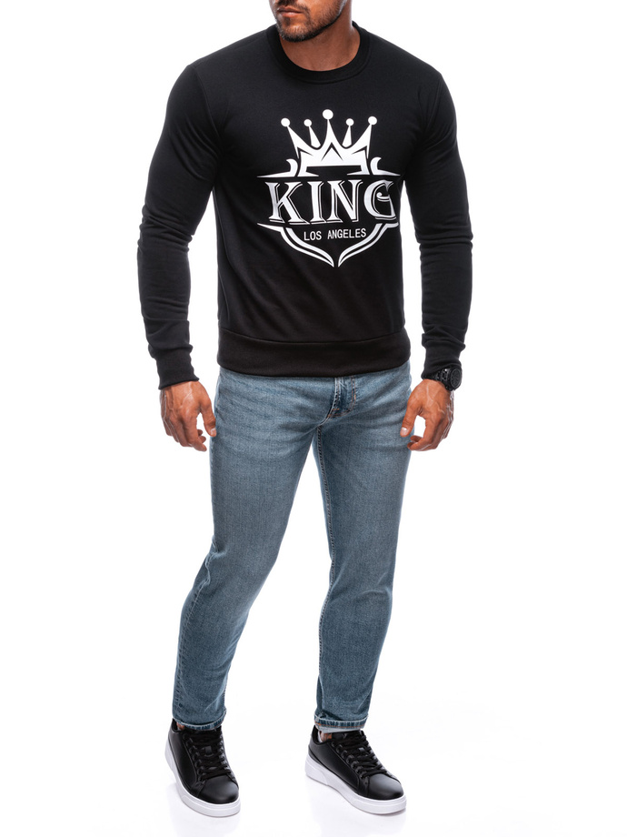 Men's sweatshirt B1680 - black