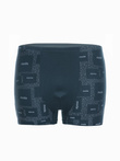 Men's boxer shorts U462 - turquoise