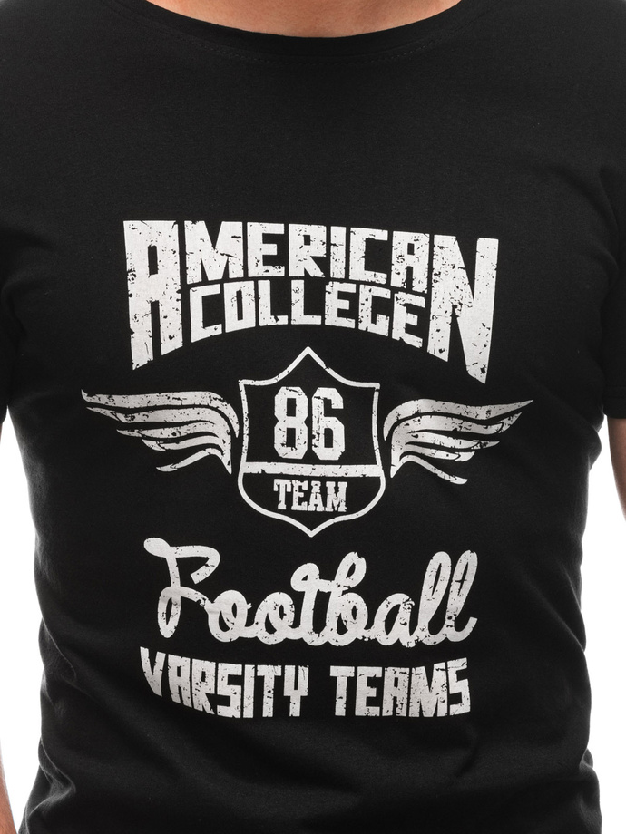 Men's t-shirt S1703 - black