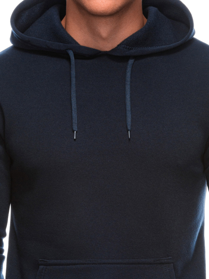 Men's hoodie B1691 - navy blue