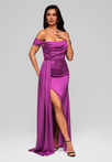 Evening dress LA-OM-DLR188 - violet