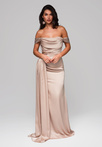 Evening dress LA-OM-DLR188 - gold