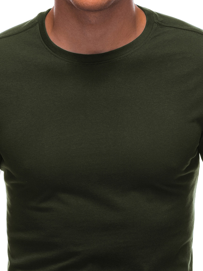 Men's plain t-shirt EM-TSBS-0100 - olive