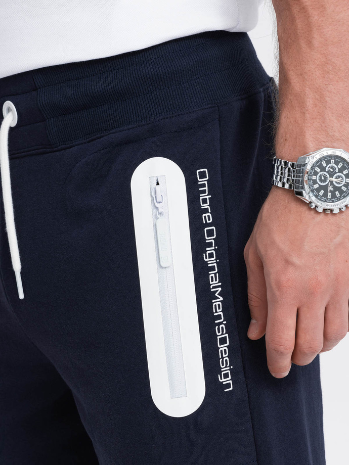 Men's sweatshorts - navy V4 W239