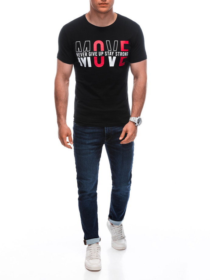 Men's t-shirt S1934 - black