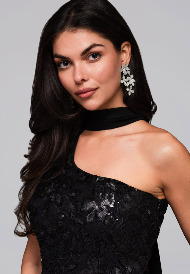 Sukienka wieczorowa LA-OM-DLR249 - black