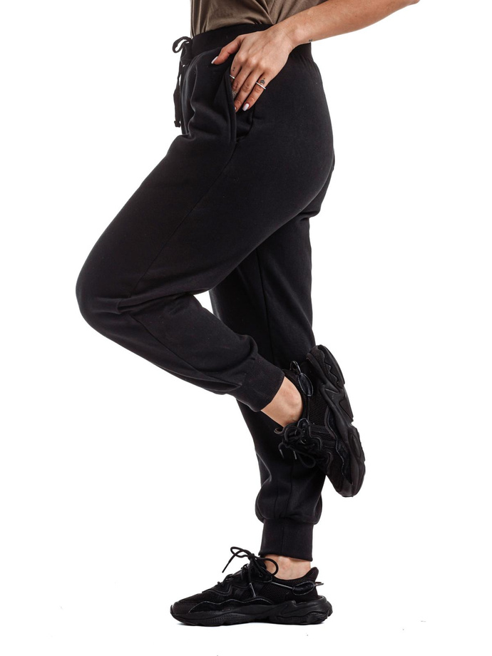 Women's sweatpants PLR265 - black