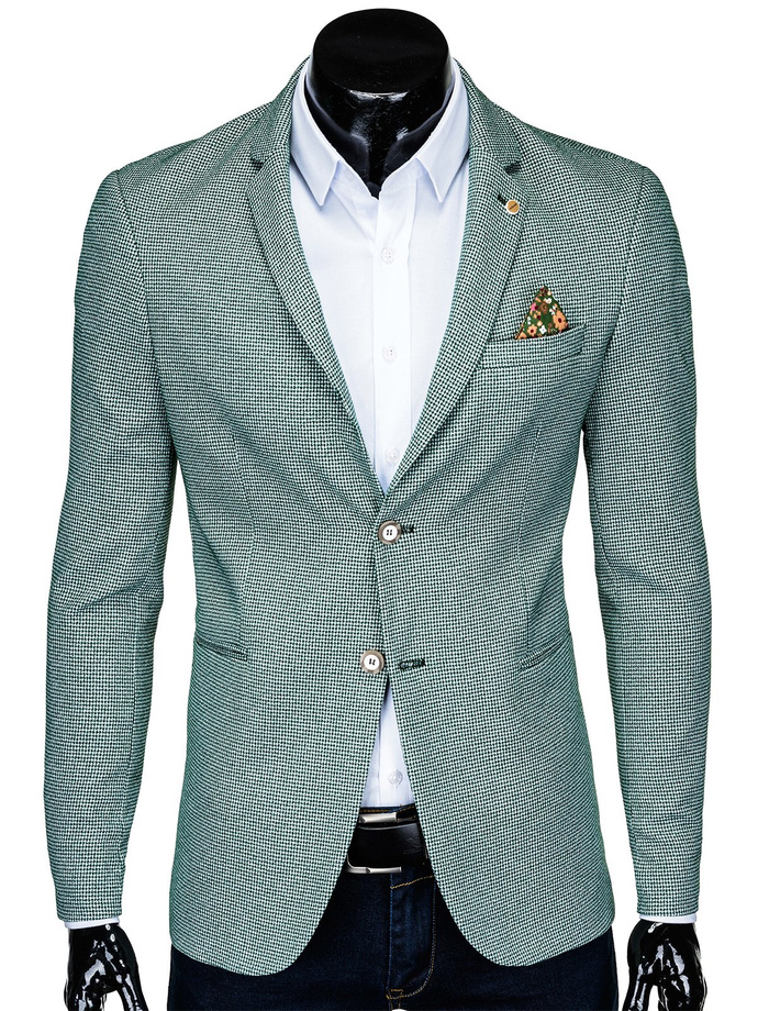 Men's blazer jacket M125 - green