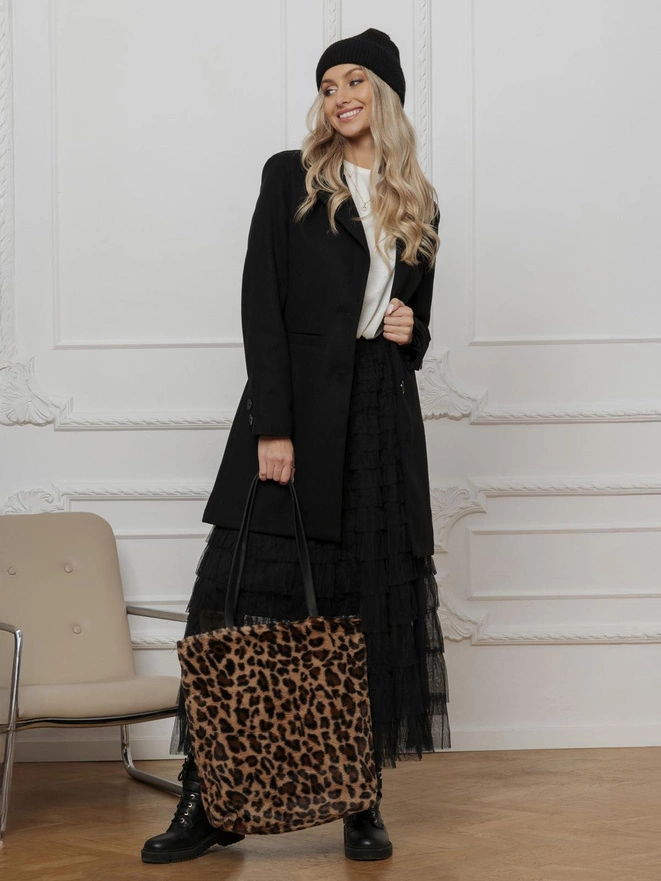 Women's coat CLR037 - black