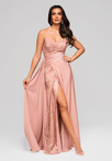Evening dress LA-OM-DLR189 - old pink