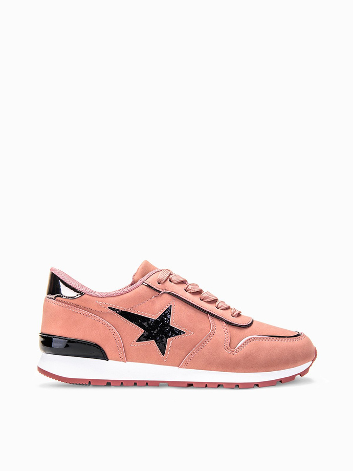 Women's pink trainers LR043