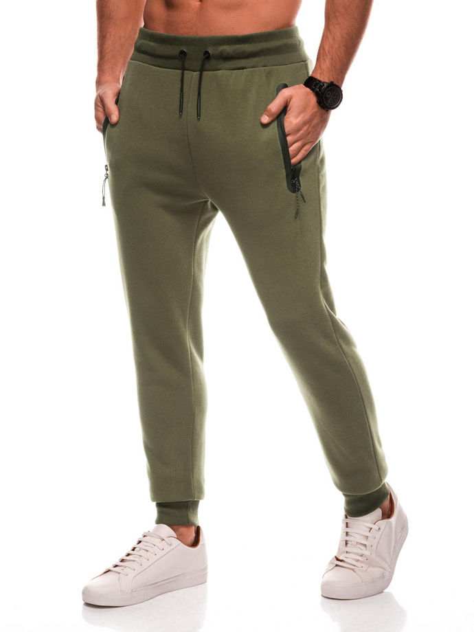 BASIC men's uniform sweatpants joggers - black V6 EM-PABS-0108