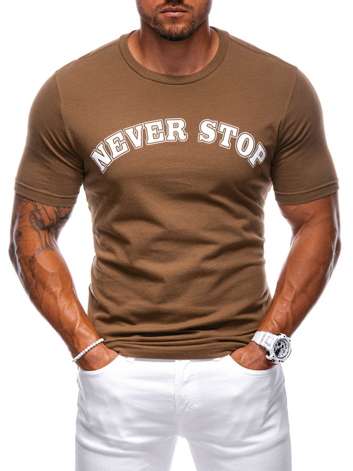 Men's t-shirt S2024 - brown