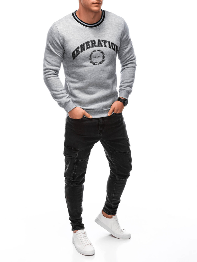 Men's sweatshirt B1622 - grey
