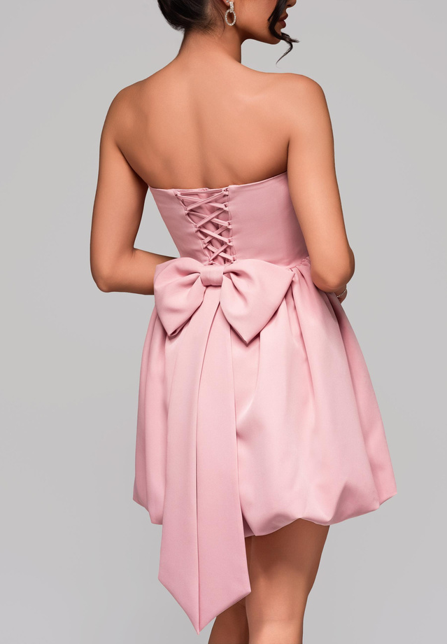 Evening dress LA-OM-DLR126 - pink