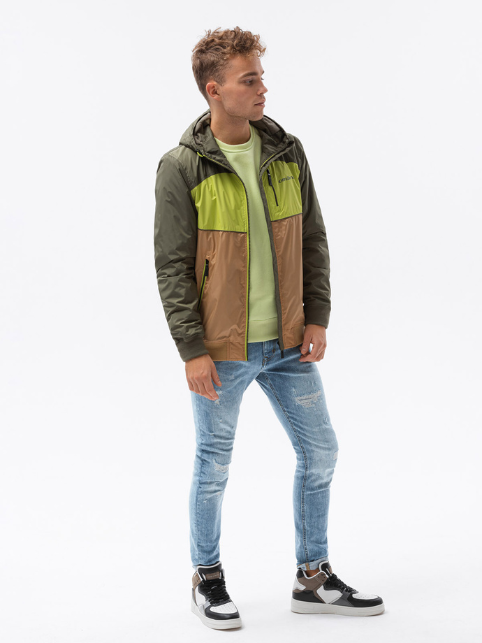 Men's sports jacket - olive V7 C447