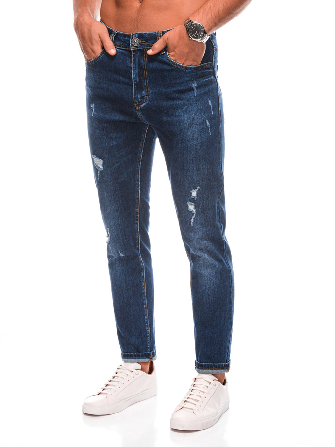 Men's jeans P1491 - dark blue