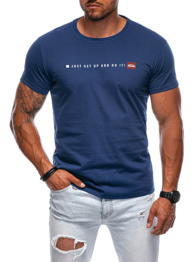 Men's t-shirt S1974 - dark blue