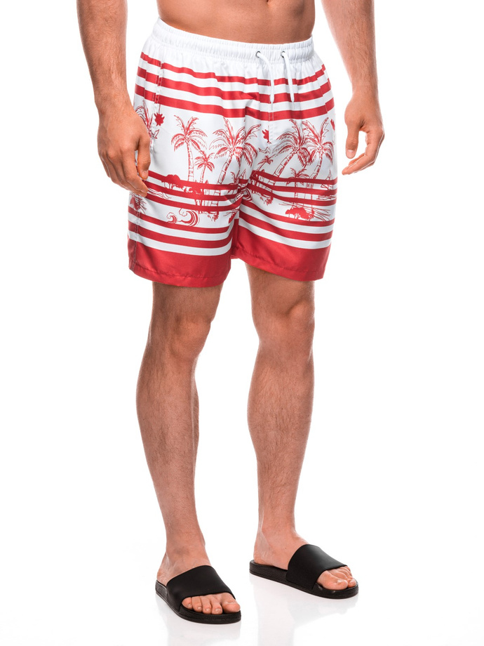 Men's swimming shorts W510 - red