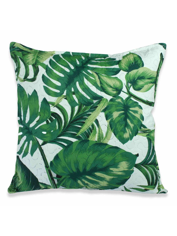 Decorative pillowcase Palms 45x45 A555 - green