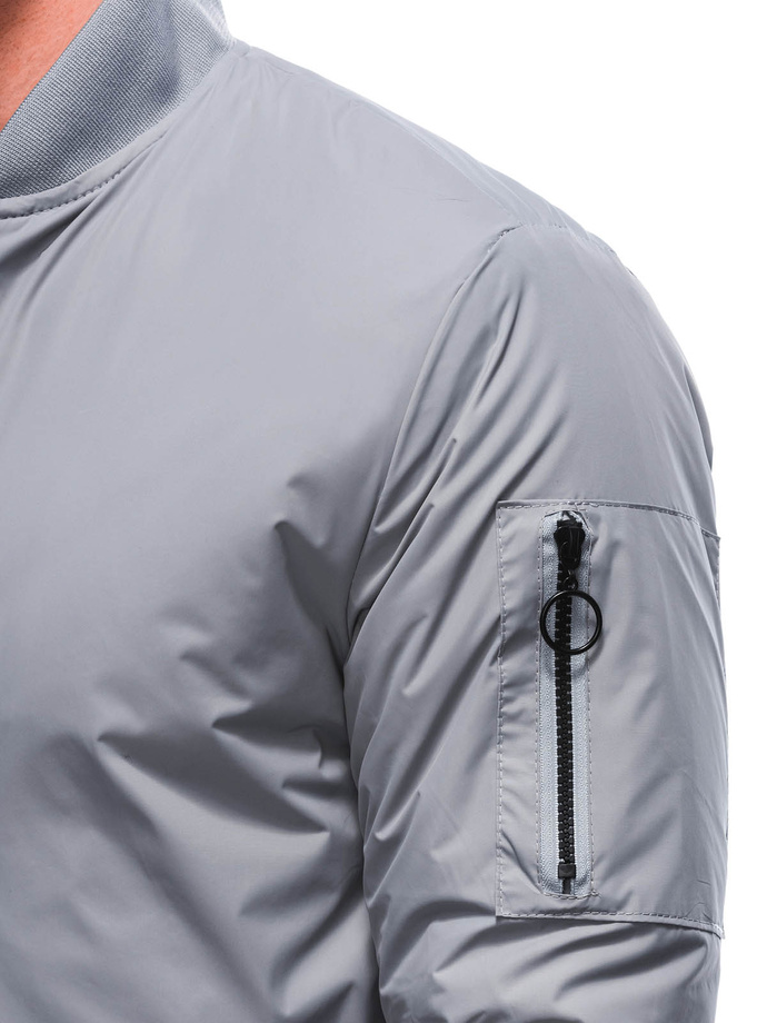 Men's mid-season jacket C532 - grey