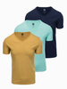 turquoise || yellow || navy blue